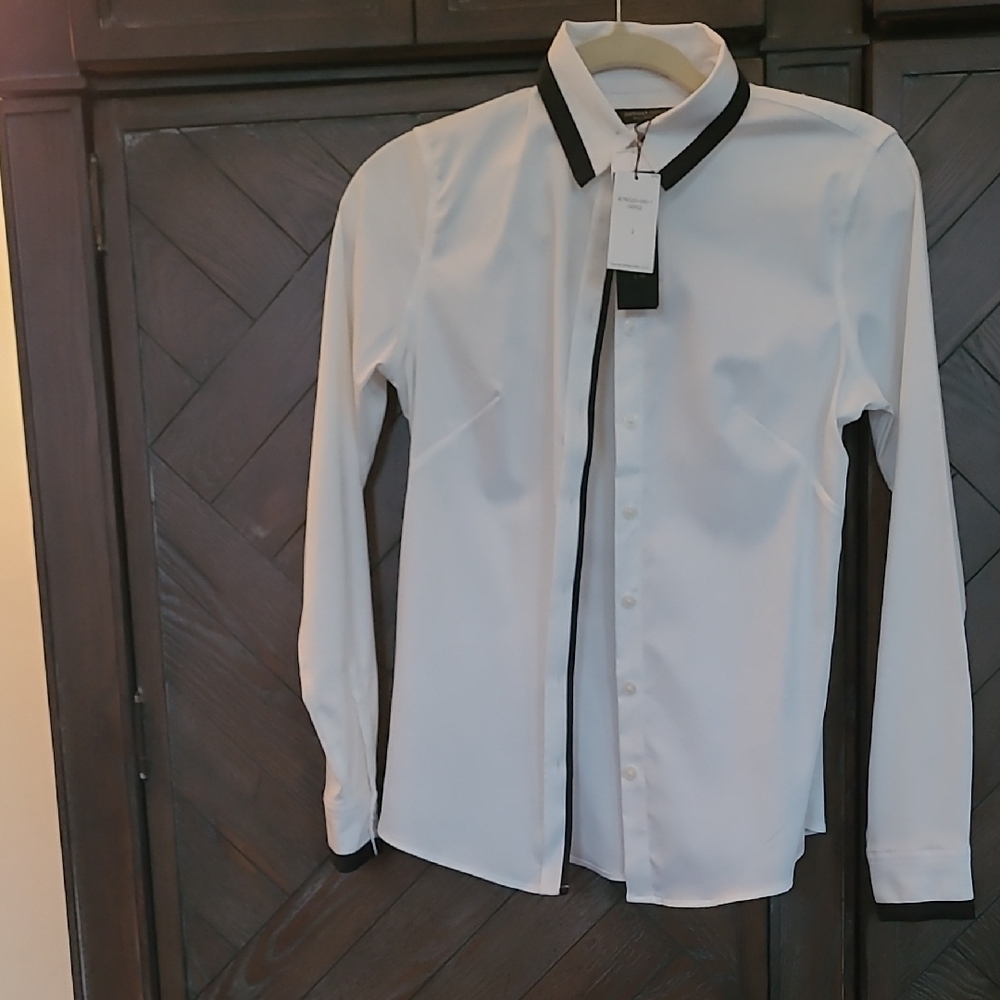 Banana Republic Button Down Stretch Womens Shirt